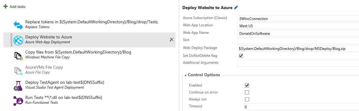 Deploy the zip package to Azure